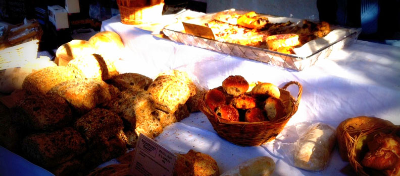 St. Mary's Market Breadshare stall